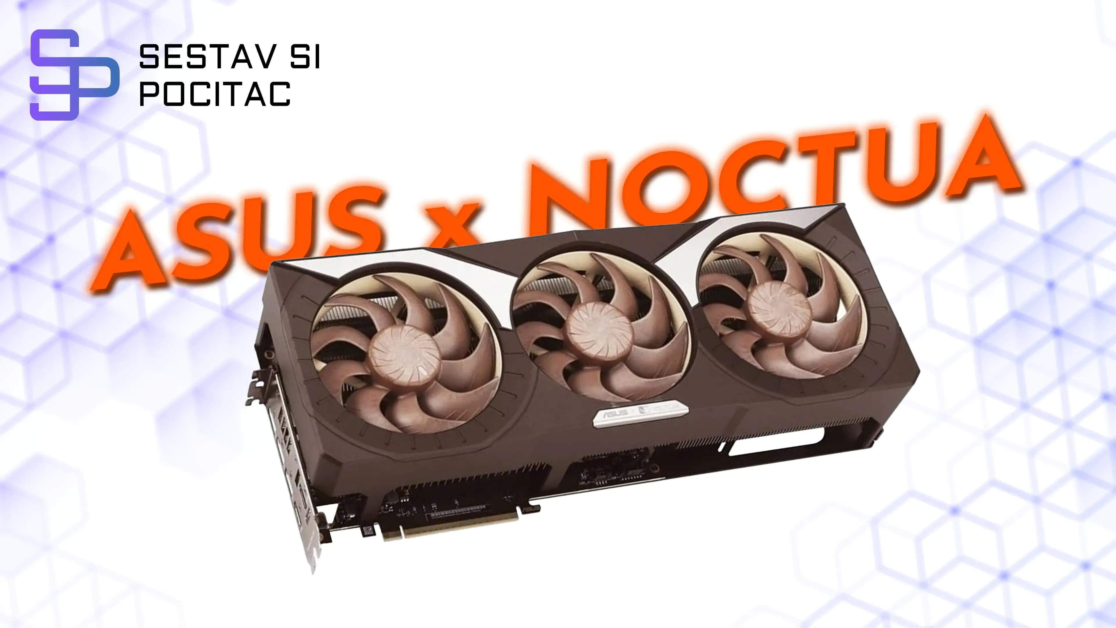 RTX 5080 Asus Noctua Edition - Nejtišší Grafika na trhu