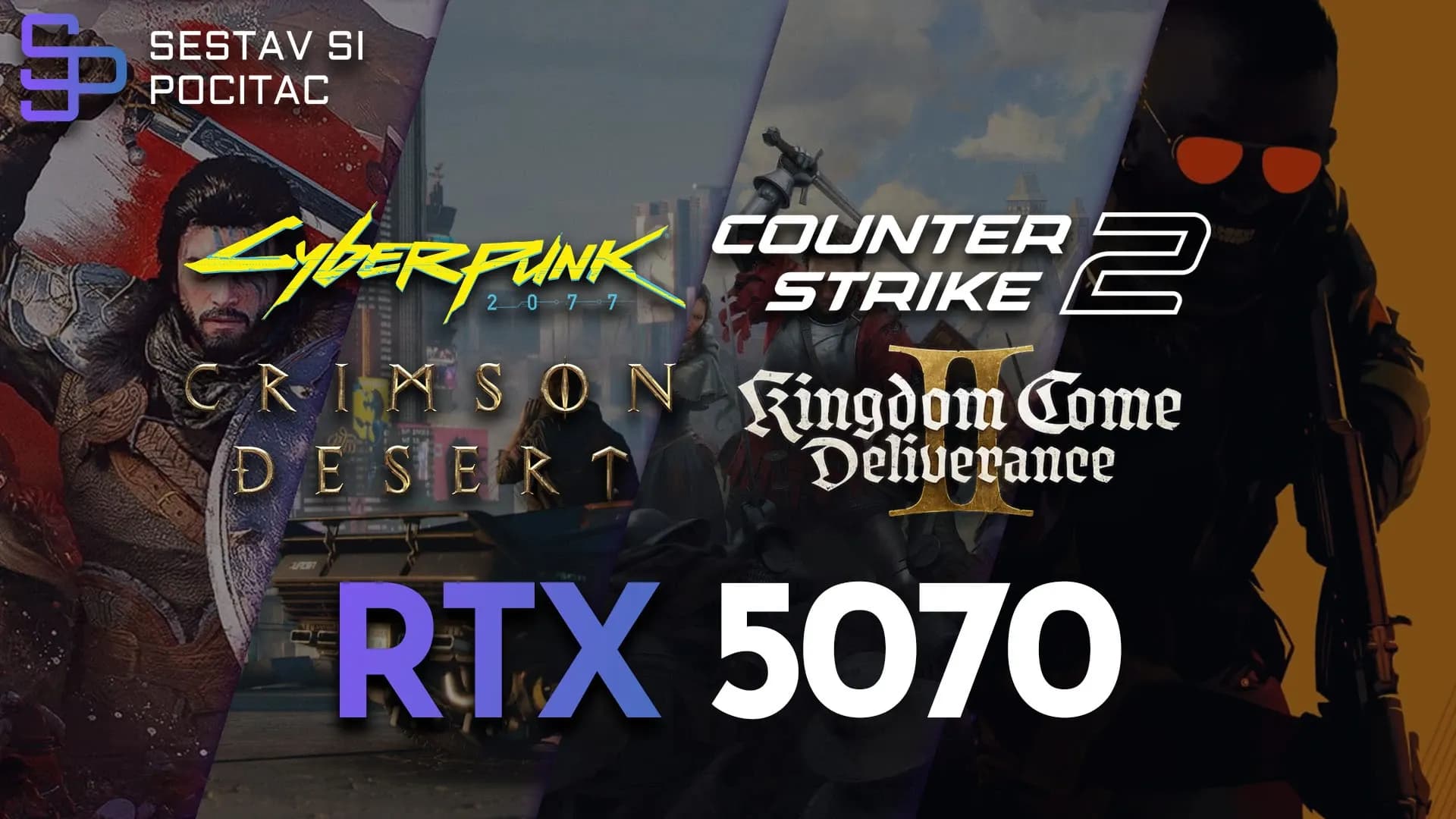 4 Games | RTX 5070 | 1440p | 1080p | DLSS ON / OFF